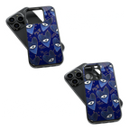 Trendy Glass Back Mobile Case for iPhone, Samsung, Redmi, OnePlus, Google Pixel, Motorola