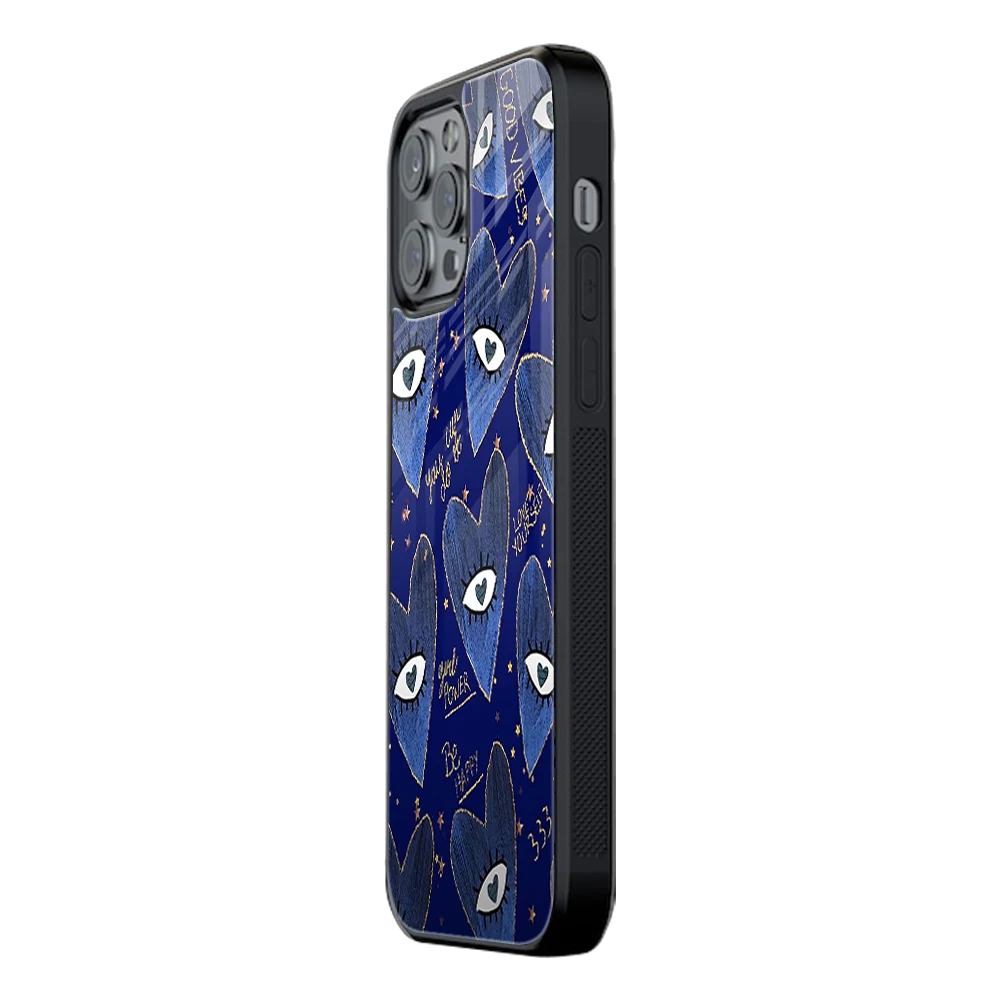 Slim Glass Back Phone Case for Multiple Brands iPhone, Samsung, Redmi, OnePlus, Oppo, Vivo