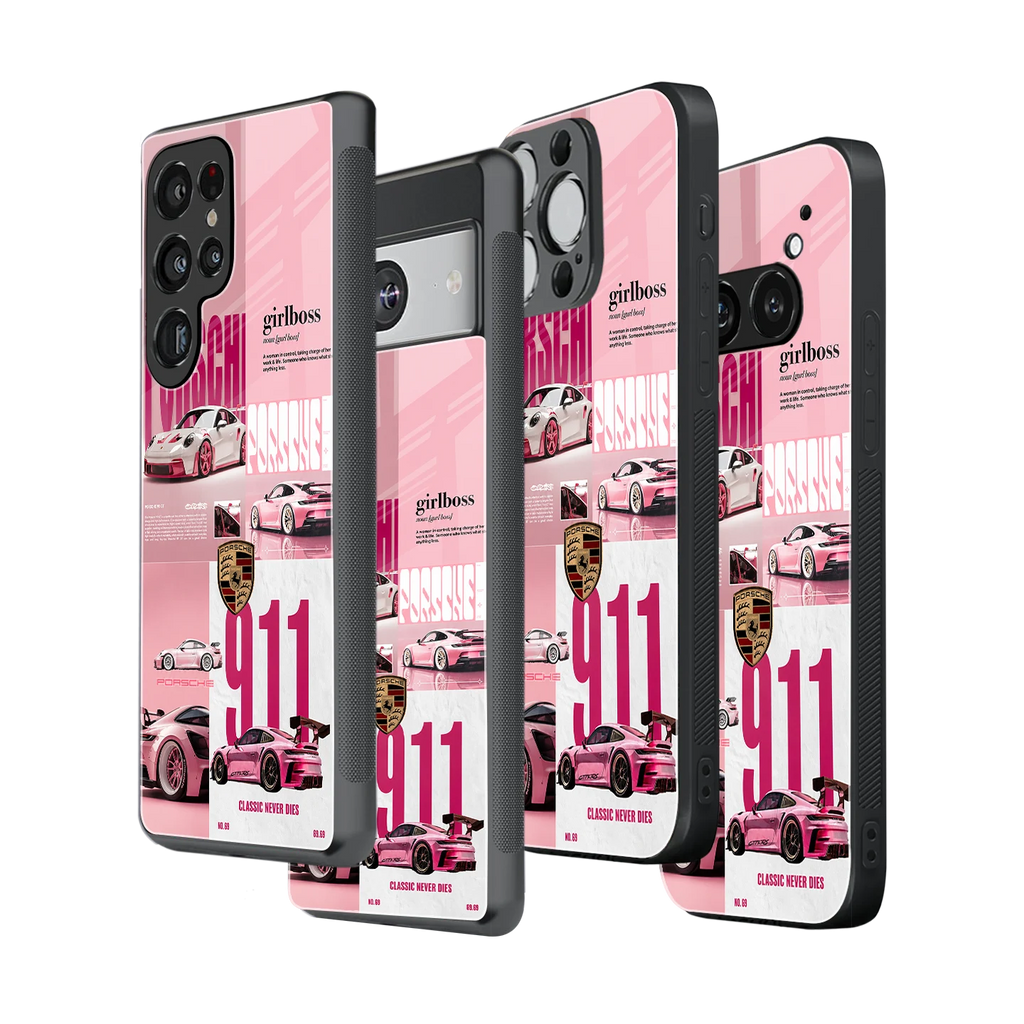 Stylish Glass Back Case for All Smartphones iPhone, Samsung, OnePlus, Pixel, Redmi, Oppo, Vivo, Motorola
