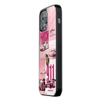 Slim Glass Back Phone Case for Multiple Brands iPhone, Samsung, Redmi, OnePlus, Oppo, Vivo