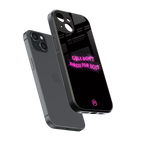 girls don't dress for boys back phone cover | glass case for iphone 13 mini