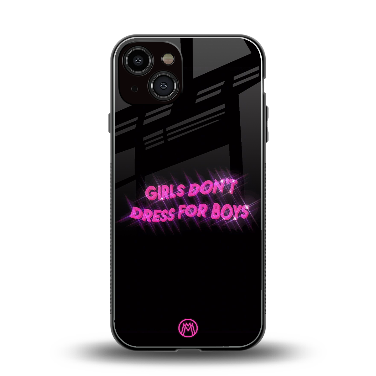 girls don't dress for boys back phone cover | glass case for iphone 13
