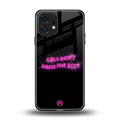 girls don't dress for boys back phone cover | glass case for nothing phone 1
