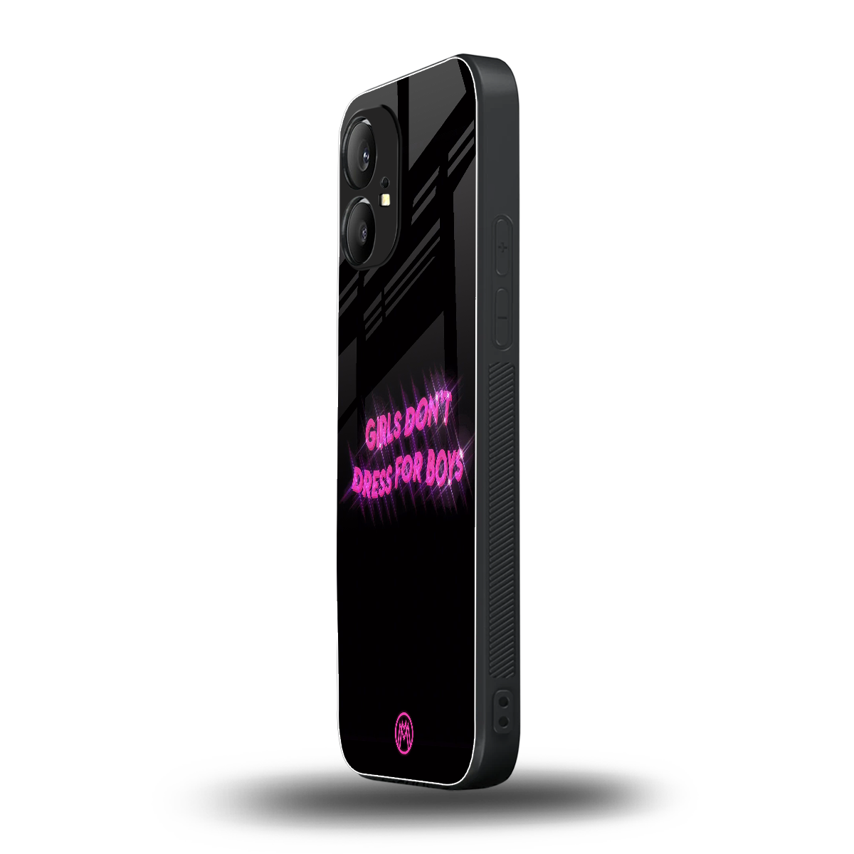 girls don't dress for boys back phone cover | glass case for nothing phone 1