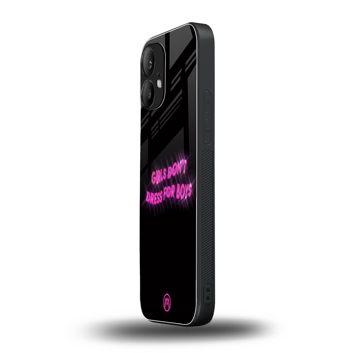 girls don't dress for boys back phone cover | glass case for nothing phone 2