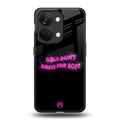 girls don't dress for boys back phone cover | glass case for oneplus nord 3