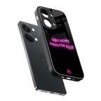 girls don't dress for boys back phone cover | glass case for oneplus nord 3