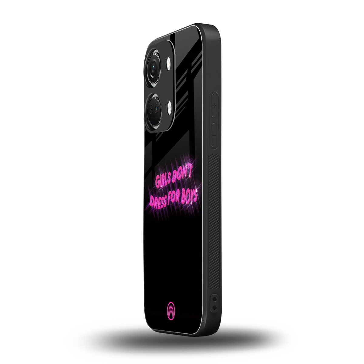 girls don't dress for boys back phone cover | glass case for oneplus nord 3