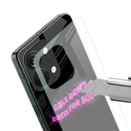 girls don't dress for boys back phone cover | glass case for oneplus nord 3