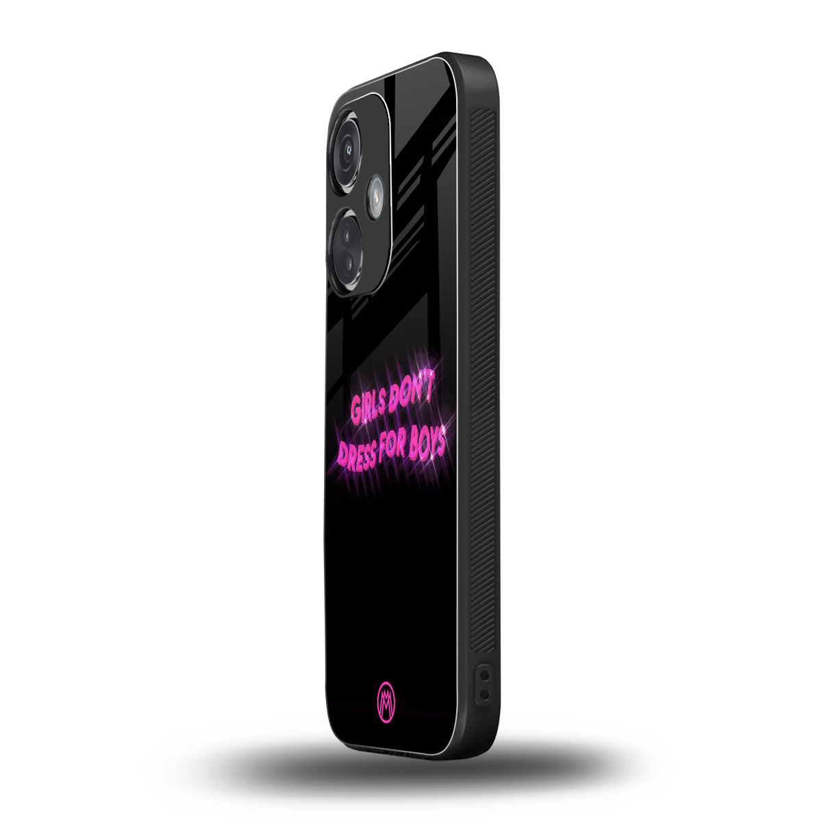 girls don't dress for boys back phone cover | glass case for oneplus nord ce 3