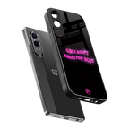 girls don't dress for boys back phone cover | glass case for oneplus nord ce 4 lite