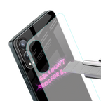 girls don't dress for boys back phone cover | glass case for oneplus nord ce 4 lite