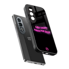 girls don't dress for boys back phone cover | glass case for oneplus nord ce 4