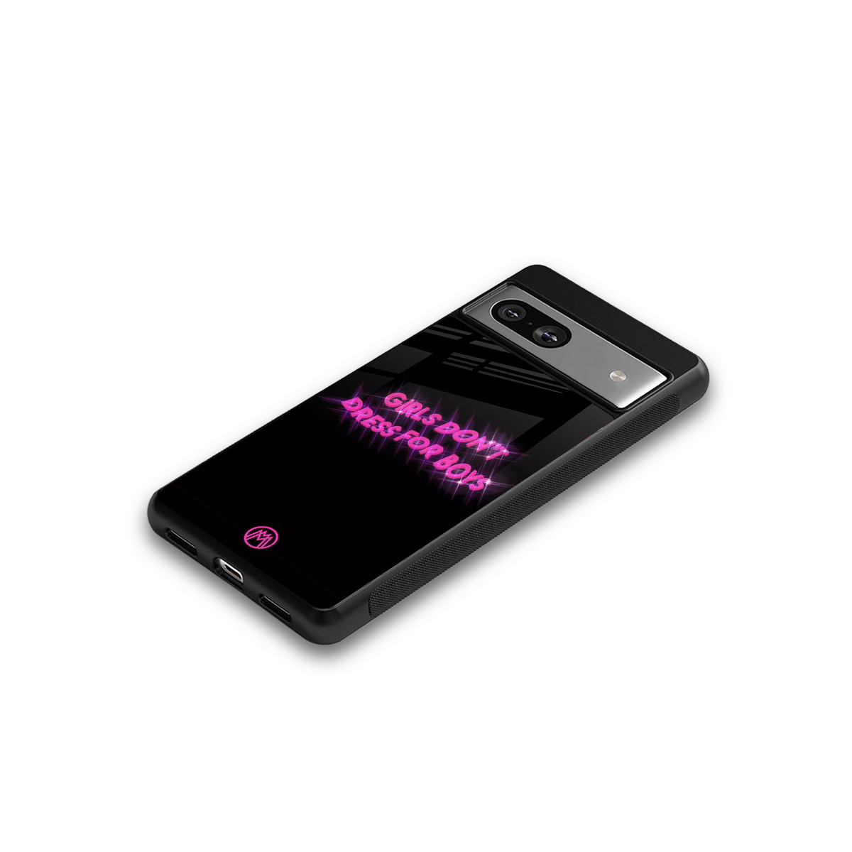 girls don't dress for boys back phone cover | glass case for Google Pixel 7A