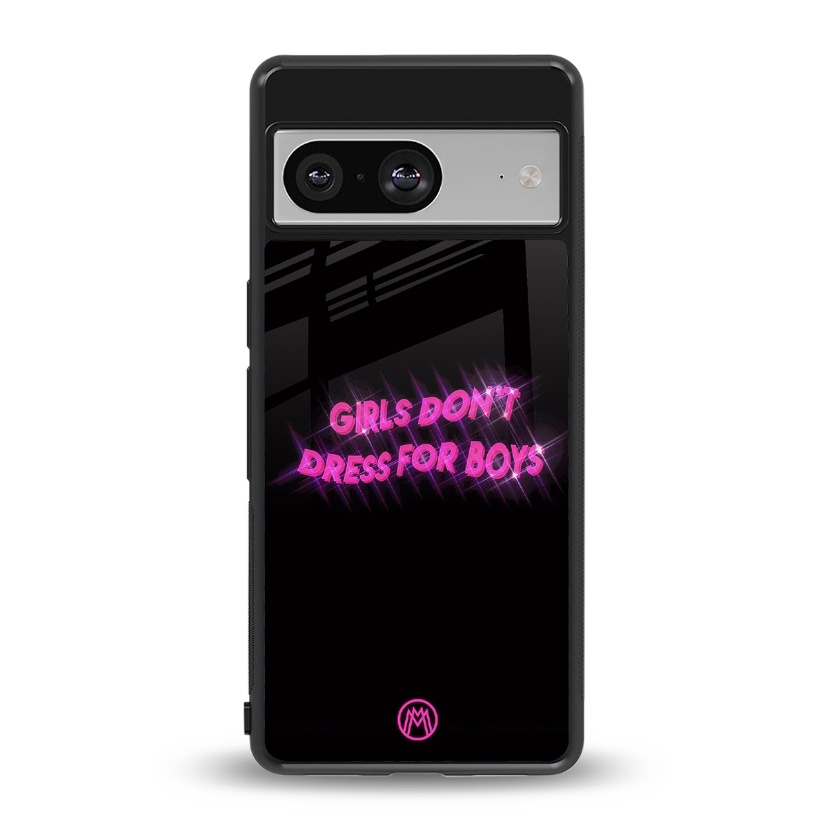 girls don't dress for boys back phone cover | glass case for Google Pixel 8