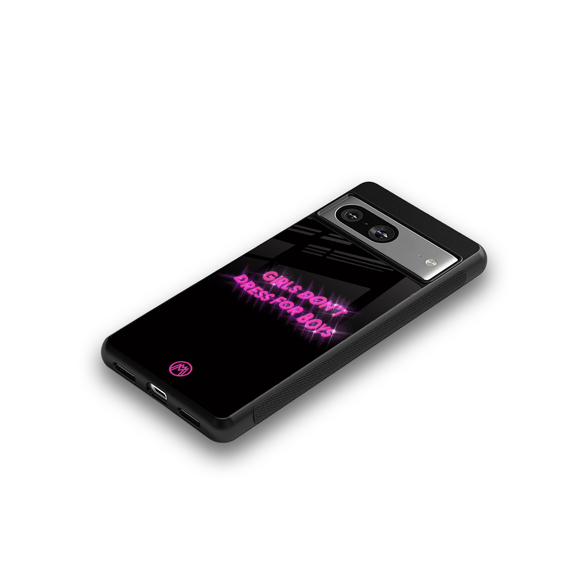 girls don't dress for boys back phone cover | glass case for Google Pixel 8