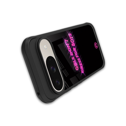 girls don't dress for boys back phone cover | glass case for google pixel 9