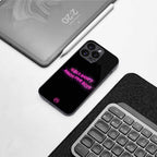 girls don't dress for boys back phone cover | glass case for nothing phone 1