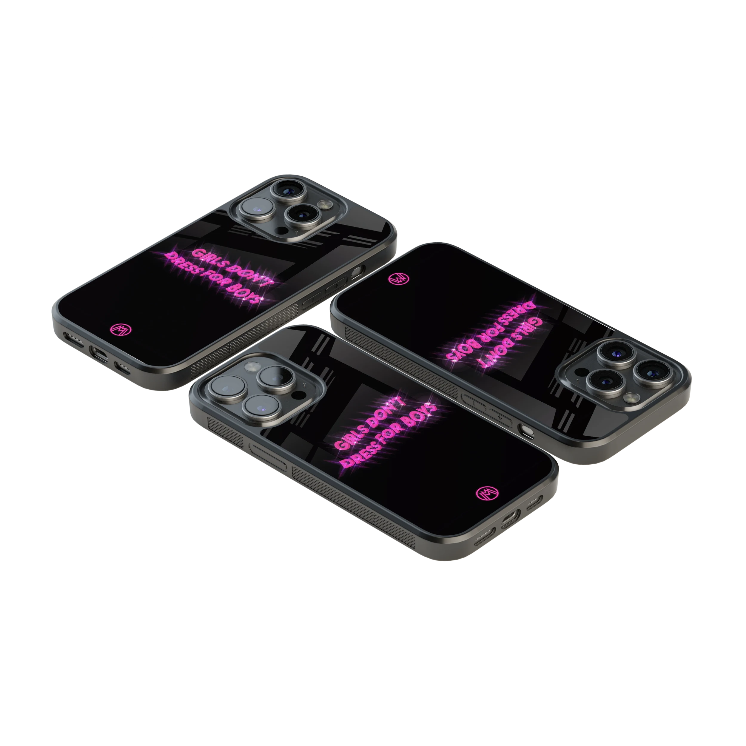 Luxury Glass Back Mobile Cover for iPhone, Samsung Galaxy, OnePlus, Pixel, Redmi & More