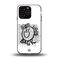 give love back back phone cover | glass case for iphone 15 pro
