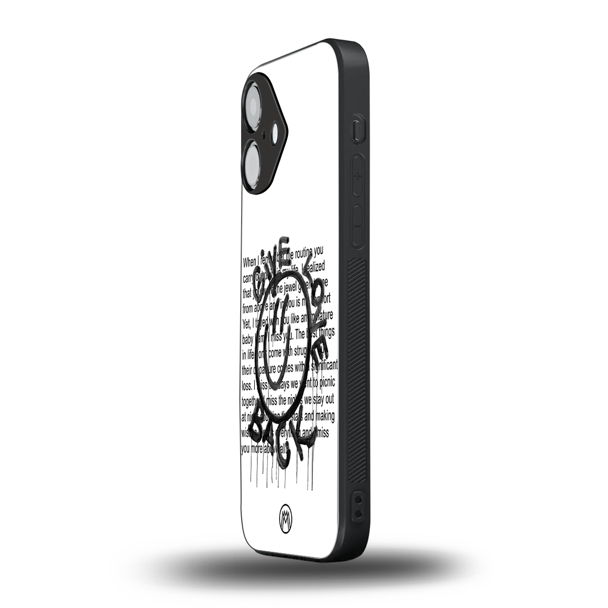 give love back back phone cover | glass case for iphone 16