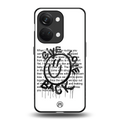 give love back back phone cover | glass case for oneplus nord 3