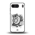 give love back back phone cover | glass case for oneplus nord 4