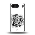 give love back back phone cover | glass case for oneplus nord 4