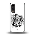 give love back back phone cover | glass case for oneplus nord ce 4 lite