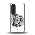 give love back back phone cover | glass case for oneplus nord ce 4