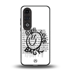 give love back back phone cover | glass case for oneplus nord ce 4