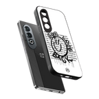 give love back back phone cover | glass case for oneplus nord ce 4