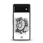give love back back phone cover | glass case for google pixel 6