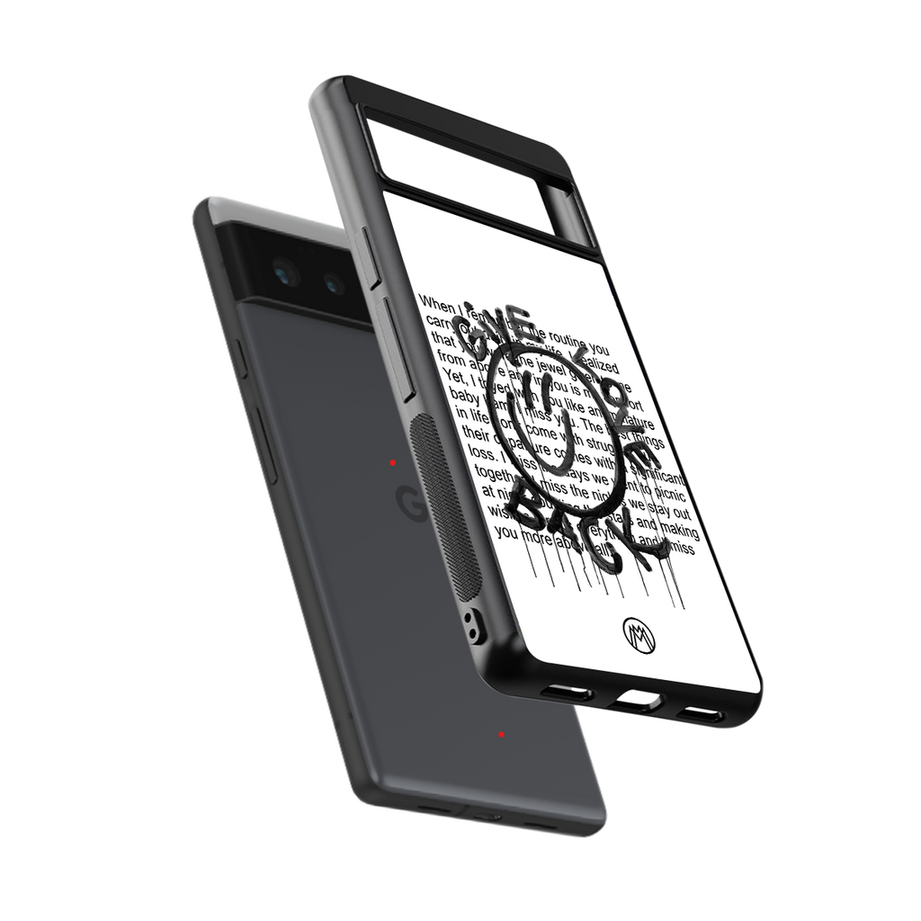 give love back back phone cover | glass case for Google Pixel 6A