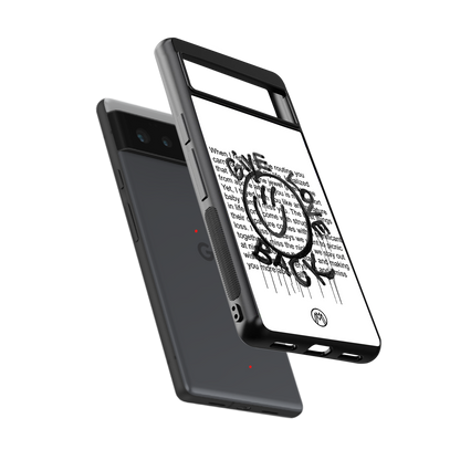 give love back back phone cover | glass case for Google Pixel 6A