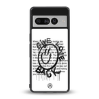 give love back back phone cover | glass case for google pixel 7 pro