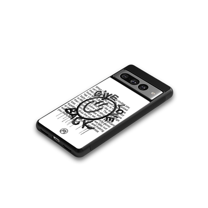 give love back back phone cover | glass case for google pixel 7 pro