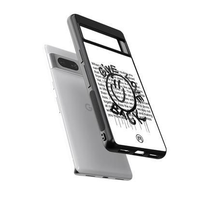 give love back back phone cover | glass case for Google Pixel 7