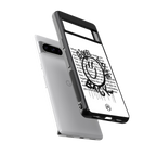 give love back back phone cover | glass case for google pixel 8 pro