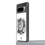 give love back back phone cover | glass case for google pixel 8 pro