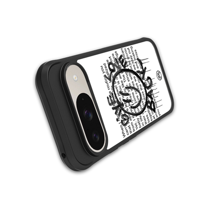 give love back back phone cover | glass case for google pixel 9