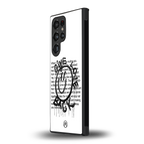 give love back back phone cover | glass case for samsung galaxy s23 ultra
