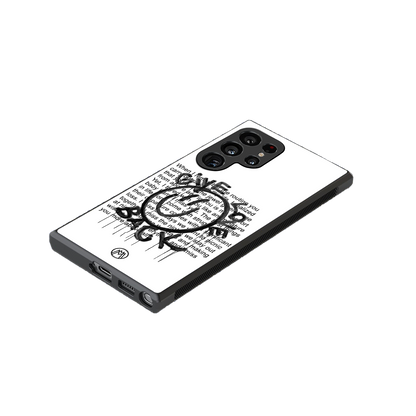 give love back back phone cover | glass case for samsung galaxy s23 ultra