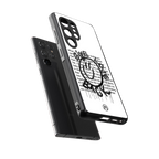 give love back back phone cover | glass case for samsung galaxy s25 ultra