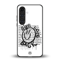 give love back back phone cover | glass case for samsung galaxy s24 plus
