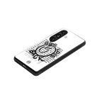 give love back back phone cover | glass case for samsung galaxy s24 plus