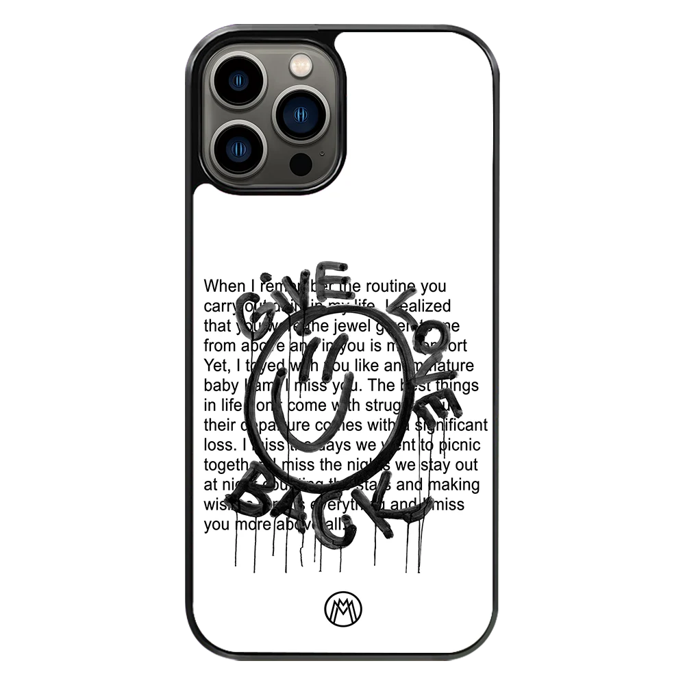 Premium Glass Back Mobile Phone Cover for iPhone, Samsung, OnePlus, Google Pixel, Redmi, Oppo, Vivo & Realme