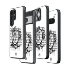 Stylish Glass Back Case for All Smartphones – iPhone, Samsung, OnePlus, Pixel, Redmi, Oppo, Vivo, Motorola