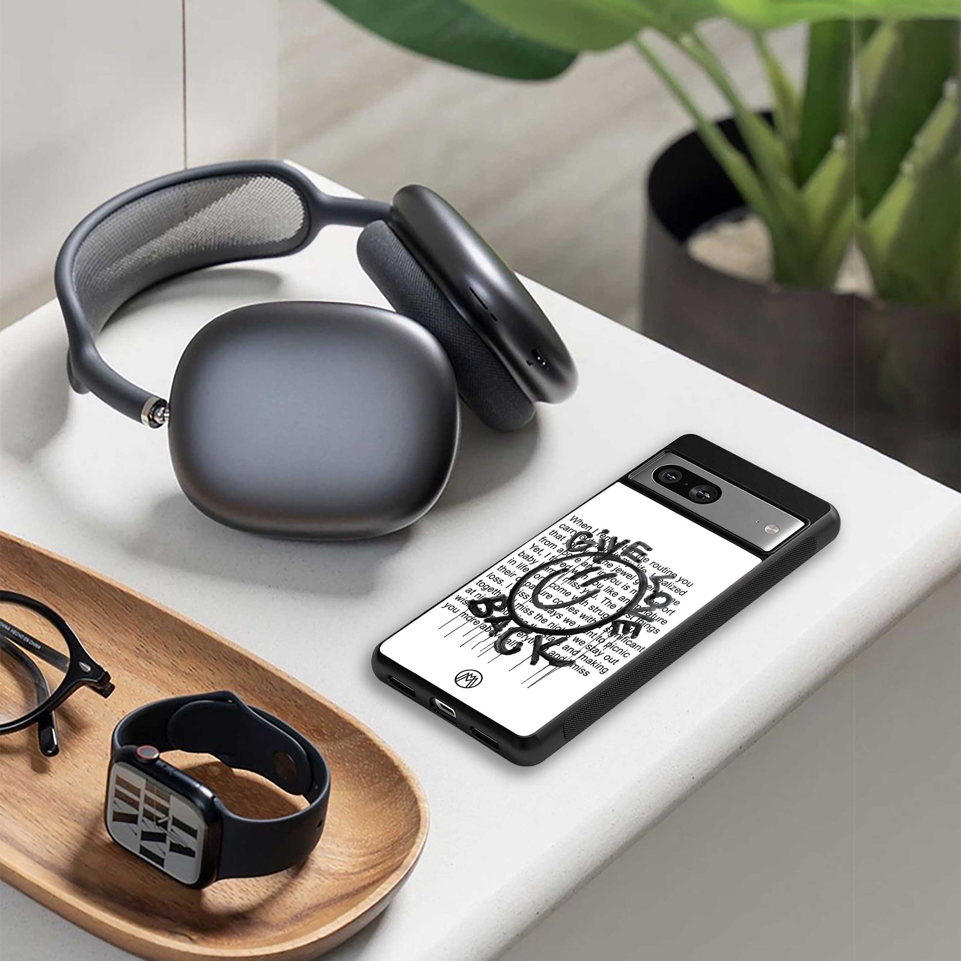 give love back back phone cover | glass case for iphone 16e