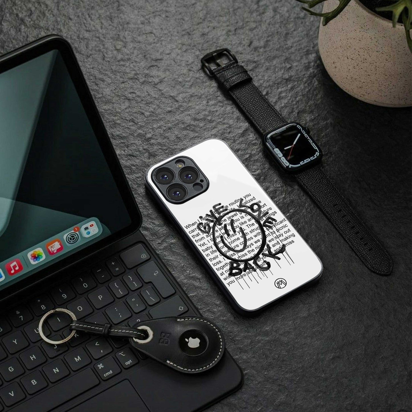 give love back back phone cover | glass case for nothing phone 2